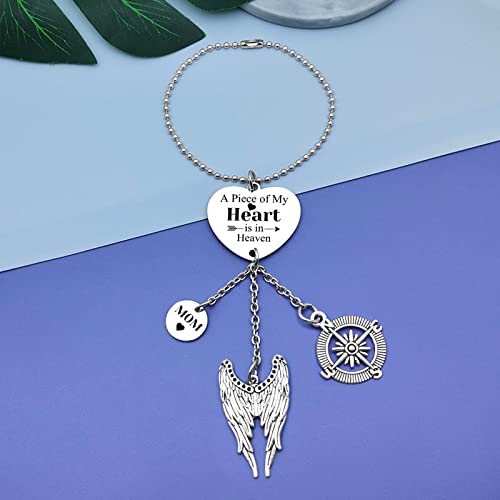 Mom Memorial Car Hanging Ornament | Sympathy Gift for Loss of Mother