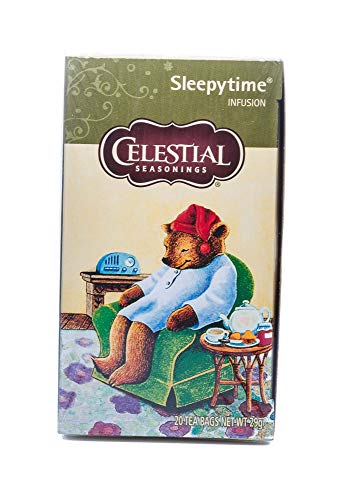 Celestial Seasonings Sleepytime Herbal Tea 20 Count - Caffeine Free, Pack of 1