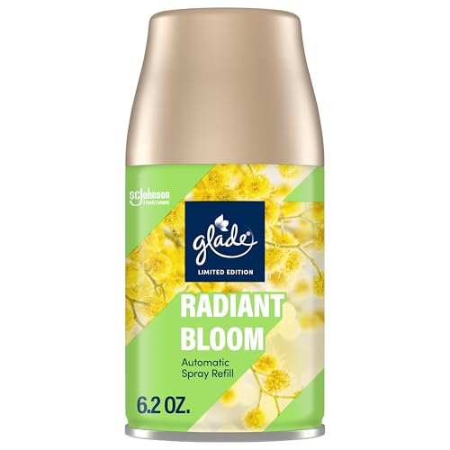 Glade Automatic Spray Refill - Radiant Bloom Air Freshener, 6.2 Oz