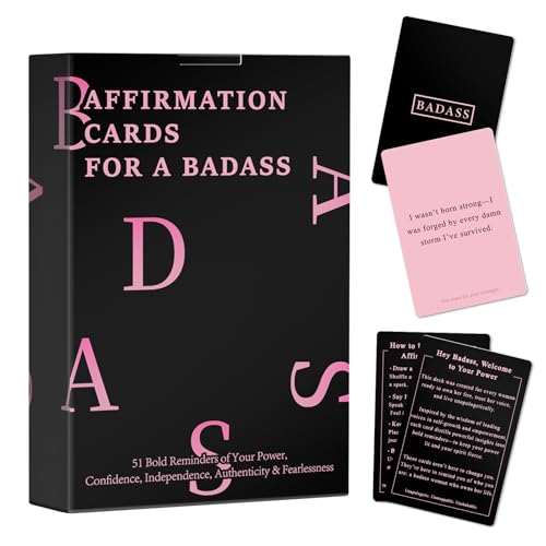 Inspirational Affirmation Cards for Women - Daily Positive Mindset