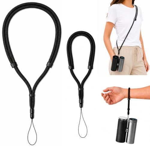 Yepborwin 2-Pack Adjustable Crossbody Strap and Wrist Lanyard for Shark ChillPill