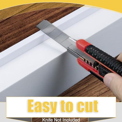 Powrocket U-Shape Window AC Foam Block with Weather Seal Tape - Cold Air Leak Stop, Winter & Summer Insulation, Compatible with Midea