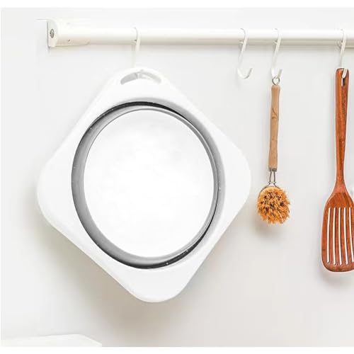 Collapsible Plastic Wash Basin 5L - Space Saving Kitchen Dishpan