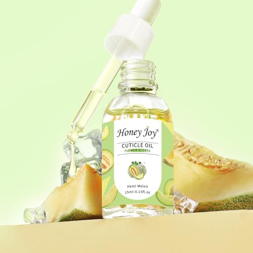 Honey Joy Cuticle Oil for Nails - Hami Melon Scented Hydrating Nail Care