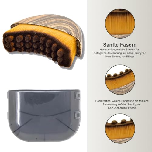 TOPQEEIST Lymphatic Contour Face Brush for Drainage and Firming