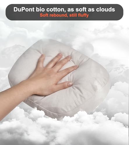 Car Neck Pillow - Super Soft Du-Pont Bio Cotton Headrest for Comfort