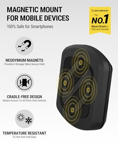 Scosche MagicMount Dash Magnetic Car Phone Holder - 10 Pack