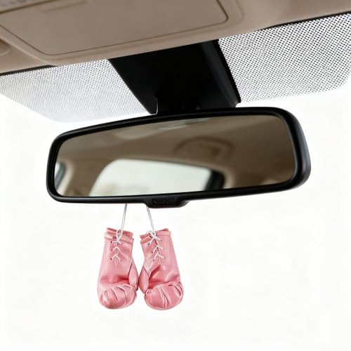 Mini Pink Boxing Gloves for Breast Cancer Awareness - Decorative Gift