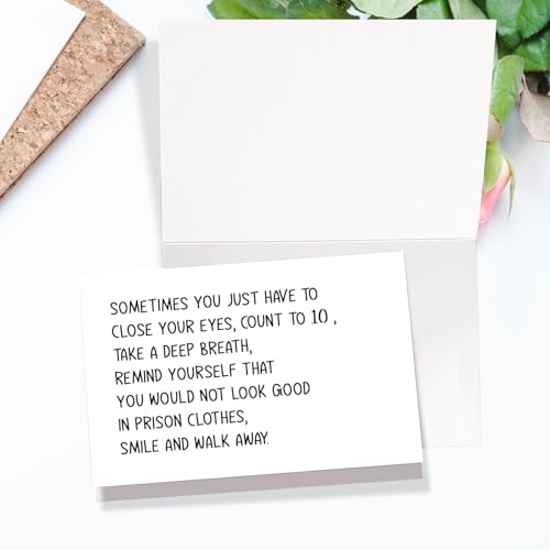 Funny Encouragement Card for Friends & Family - Hilarious Gift