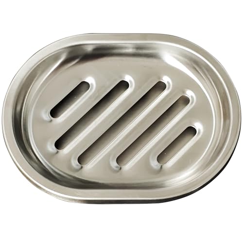 Stainless Steel Soap Holder - Durable, Anti-Rust Dish for Kitchen
