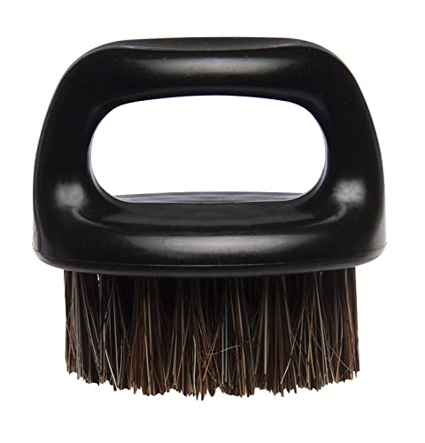 Diane Barber Knuckle Brush with Soft Boar Bristles and Loop Handle