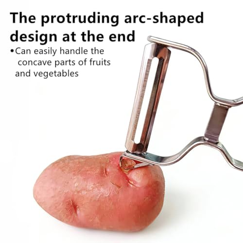 Ultra Sharp Stainless Steel Vegetable Fruit Peeler with 90° Blade