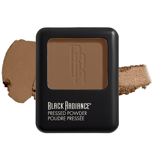 Black Radiance Pressed Powder - Oil-Absorbing Matte Compact Golden Almond
