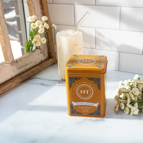 Harney & Sons Salted Caramel Black Tea - 20 Sachets in Tin