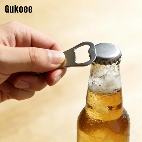 Stainless Steel Beer Bottle Opener 2-Pack – Durable & Rust-Resistant