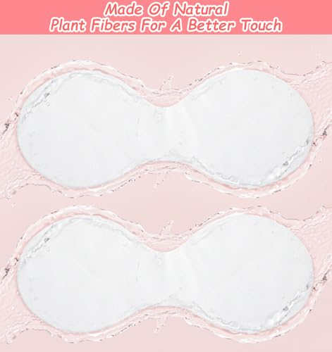 Disposable Eye Covers for Facials - 100 Sheets Soft Non-Woven Skincare Mask