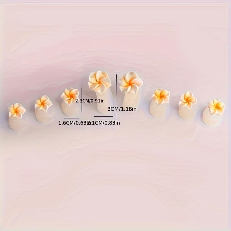 Silicone Toe Separators for Pedicure - 8 Pcs Flower Nail Art Spacers