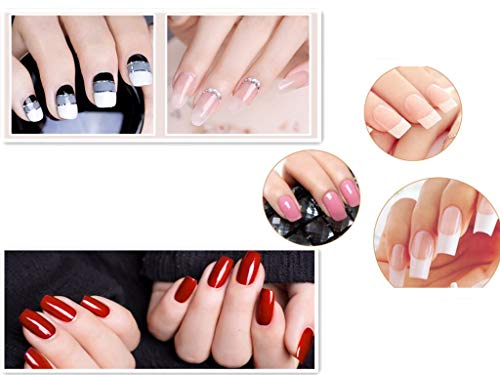 Aoshang 7Pcs UV Gel Nail Brush Set Poly Extension Painting Pens