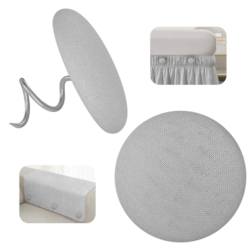 Light Grey Upholstery Twist Pins - 12 Pack for Slipcovers & Bed Skirts