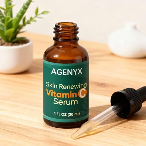 Agenyx Vitamin C Serum for Face with Hyaluronic Acid & Niacinamide