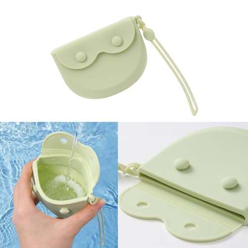 Silicone Retainer Case with Lanyard and Vent Holes for Mouth Guard