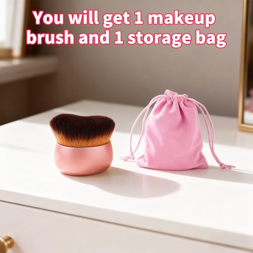 Goktvai Large Body Makeup Tan Bronzer Brush with Storage Bag