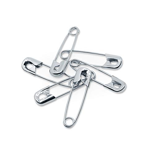 Dritz Safety Pins Size 1 (15-Count) Nickel-Plated for Quilting & Crafts