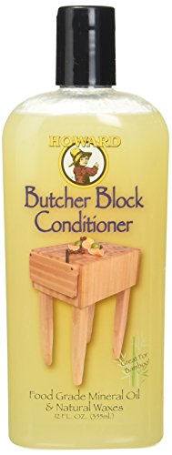 Howard Products 12 oz Butcher Block Conditioner - Wood Care Treatment