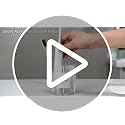 Onsogi Acrylic Toothbrush Holder with Divider for Electric Toothbrushes