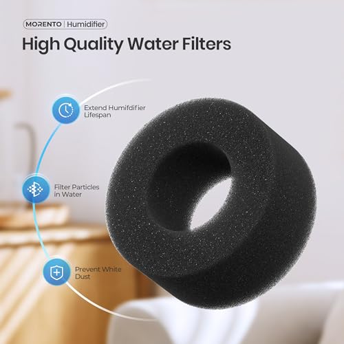 MORENTO Humidifier Replacement Filters & Aroma Pads - 10 Pack
