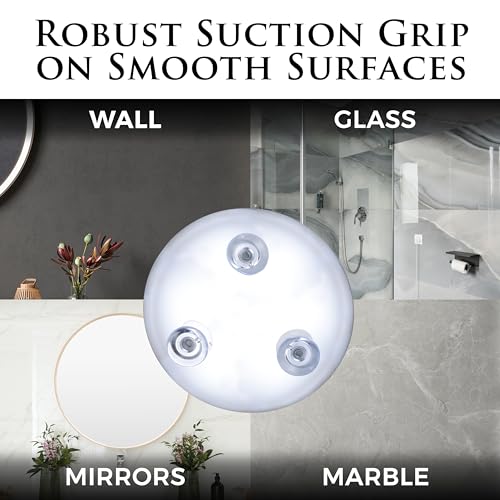 MIRRORVANA 30X Magnifying Makeup Mirror with Suction Cup - 6" Chrome