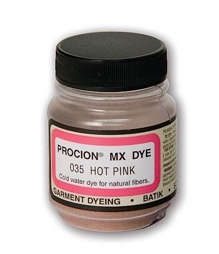 Jacquard Procion MX Hot Pink Tie Dye Powder - 2/3 Ounce Jar
