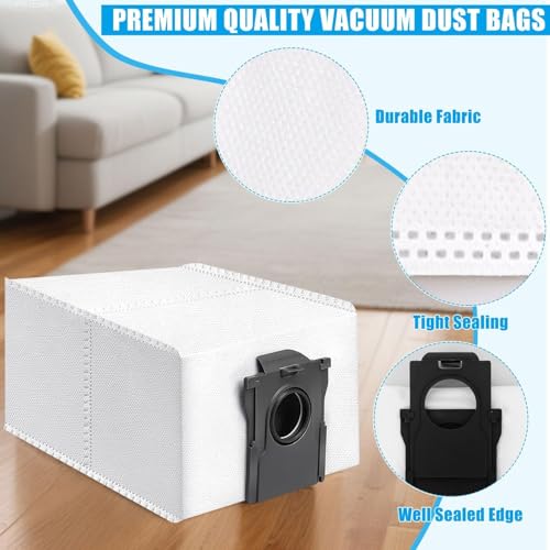 6 Pack Dust Bags for Mova P10 Pro Ultra & S20 Ultra Vacuum