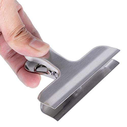 10 Pack Heavy Duty Metal Chip Bag Clips - 3 Inch Food Seal Clamps