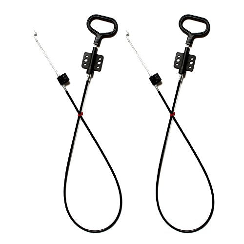 Love&Mini D-Ring Recliner Release Pull Cable - Replacement Part for Sofa, 2 Pack