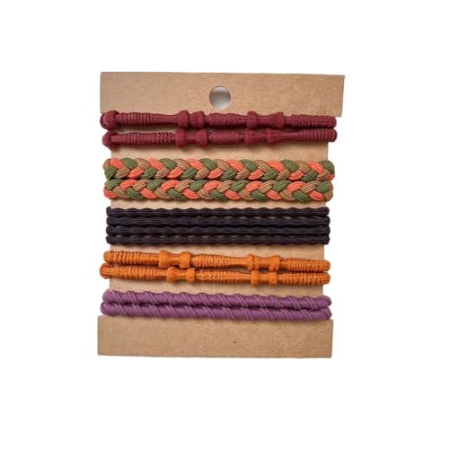 DILBABA Hair Ties Set Gentle High Elasticity Scrunchie Bracelet