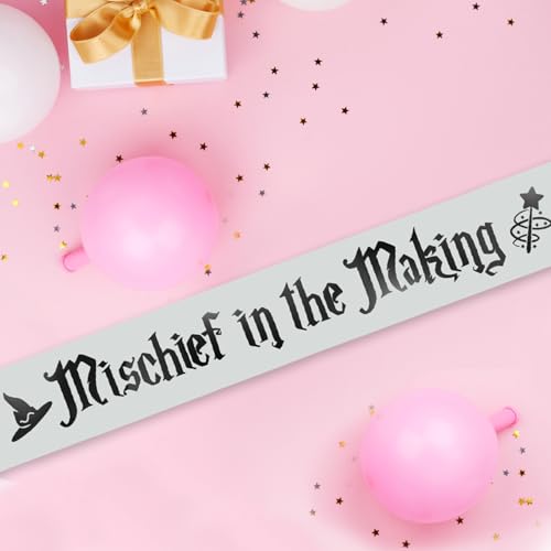 Magic Themed Baby Shower Sash - Mom to Be Gender Reveal Accessory