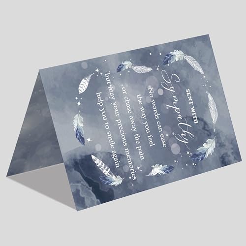 Sympathy Card for Loss of Loved One - Thoughtful Gift Card