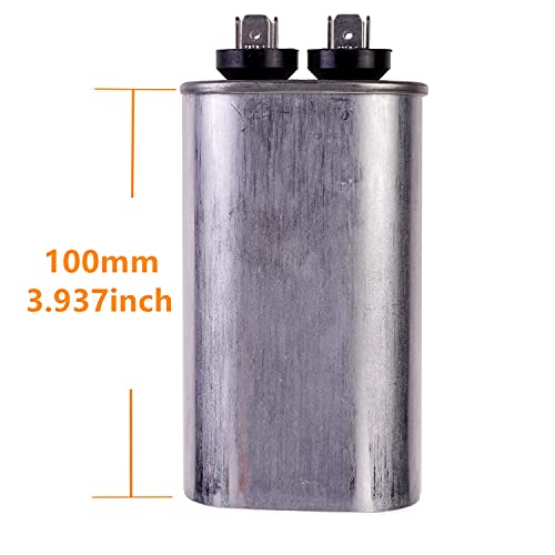 15UF CBB65 Run Capacitor for Fans & Heat Pumps - 370/440VAC