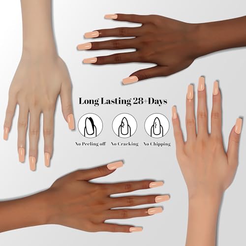 YTD Likomey Maltose Brown Gel Nail Polish 15ml Nude Beige UV Color Varnish