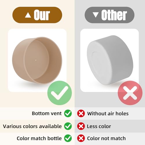 2PCS Silicone Boot Compatible with Owala 30oz & 40oz FreeSip Sway Bottles & Tumblers, Protective Anti-Slip Bottom Cover Sleeve for Freesip Sway Tumbler