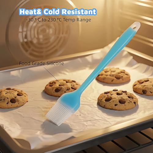 10.35-Inch Silicone Pastry Brush - Food-Grade, Heat Resistant
