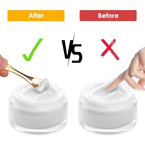 3Pcs Metal Makeup Spatula and Mini Skincare Spoon Set for Cream Mixing