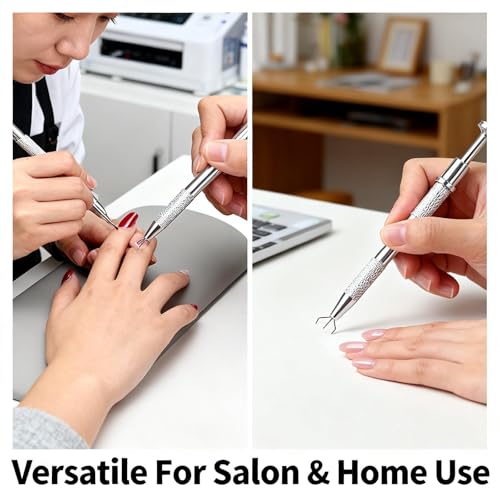 Professional Nail Art Gradient Kit with Metal Pen and 100 Sponges