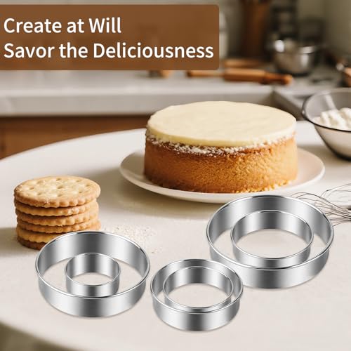 9-Piece Stainless Steel Cookie Cutter Set with Dough Scrapers