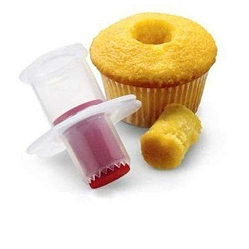 GXHUANG Cupcake Hole Punch Tool Set - 2pcs Muffin Corer for Icing