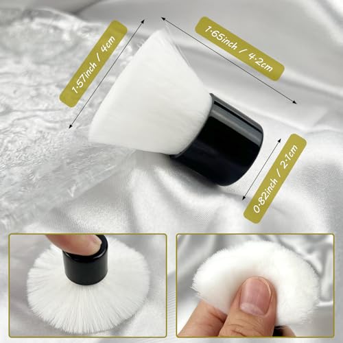 Travel Kabuki Face Brush – Compact Makeup Brush for Powder & Bronzer