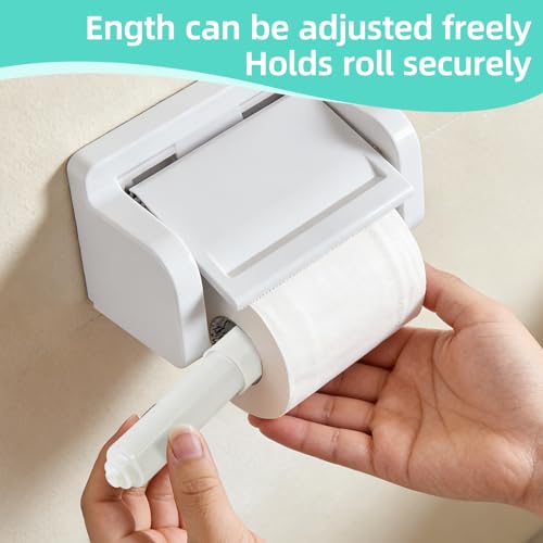 Spring Loaded Toilet Paper Holder Replacement Rod - 3 Pack