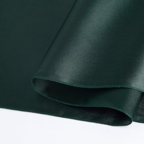 B-COOL Dark Green Satin Table Runner Set - 5 Pack, 12x108 inch