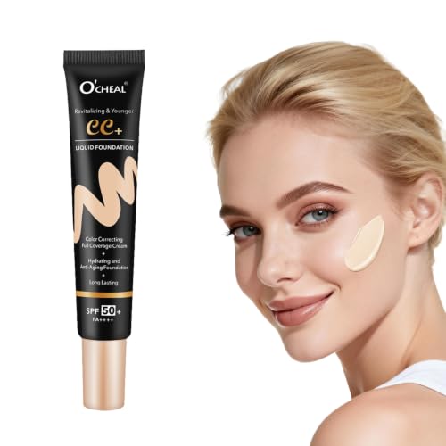 O'CHEAL Lightweight CC Cream SPF 50+ Foundation - Ivory